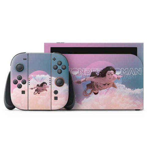 Wonder Woman 1984 (2020) Flying Pose Nintendo Switch 2 (2025) with Joy-Con Skin